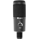 ikan Homestream USB Condenser Cardioid Microphone with Gain Control & Adjustable Microphone Arm