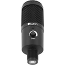 ikan Homestream USB Condenser Cardioid Microphone with Gain Control & Adjustable Microphone Arm