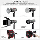 GVM PL60C RGB Pocket LED Monolight (3-Light Kit)