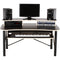 RAB Audio ProRak 61 Audio Desk with 12 RU (Black and Almond Trim)