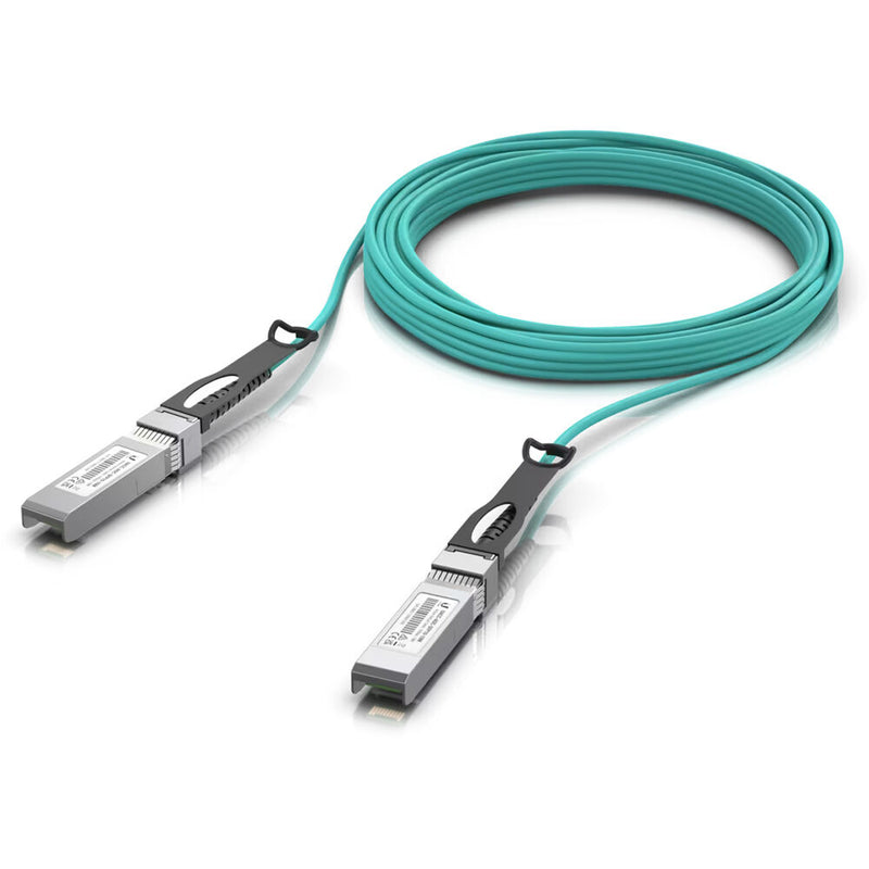 Ubiquiti Networks Unifi 10G SFP+ Long-Range Direct Attach Fiber Optic Cable (Aqua, 32.8')