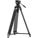 SmallRig AD-01S Heavy-Duty Tripod and Fluid Head Kit