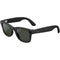 Meta Ray-Ban Wayfarer AI glasses with Transitions (Matte Black, Large)