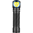 Olight Perun 3 Rechargeable Right-Angle LED Flashlight and Headband (Black)