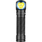 Olight Perun 3 Rechargeable Right-Angle LED Flashlight and Headband (Black)