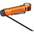 Olight Perun 3 Rechargeable Right-Angle LED Flashlight and Headband (Orange)