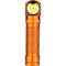 Olight Perun 3 Rechargeable Right-Angle LED Flashlight and Headband (Orange)