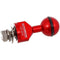 Ultralight Universal Ball Adapter with 3/8" Bolt (Red)