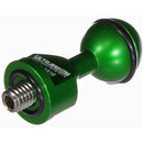 Ultralight Universal Ball Adapter with 3/8"-16 Stud (Green)