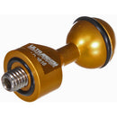 Ultralight Universal Ball Adapter with 3/8"-16 Stud (Yellow)