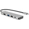 Rocstor USB-C 3.2 Gen 2 Multi-Port 4-in-1 Adapter (Silver)