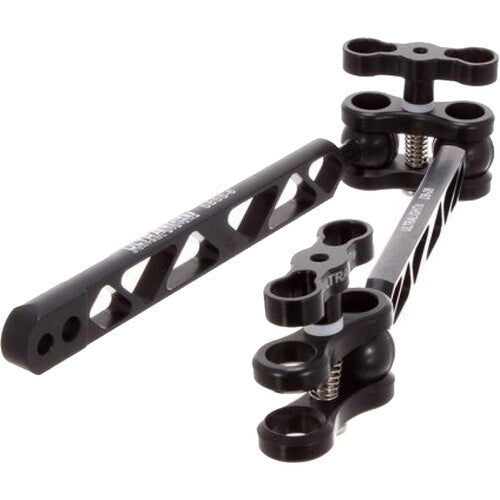 Ultralight Underwater Double Arm Kit with YS-Style Mount (8")