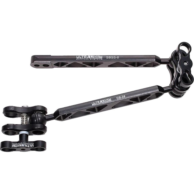 Ultralight Underwater Double Arm Kit with YS-Style Mount (8")