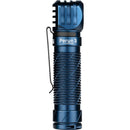 Olight Perun 3 Rechargeable Right-Angle LED Flashlight and Headband (Midnight Blue)