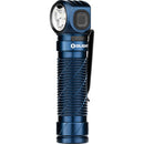 Olight Perun 3 Rechargeable Right-Angle LED Flashlight and Headband (Midnight Blue)