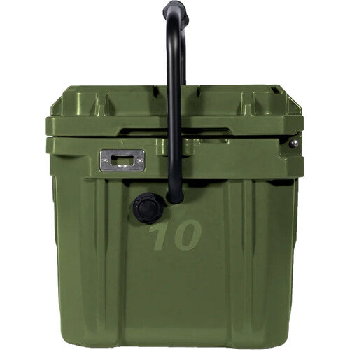 ROAM Adventure Rugged Cooler with Handle (OD Green, 10 Quart)