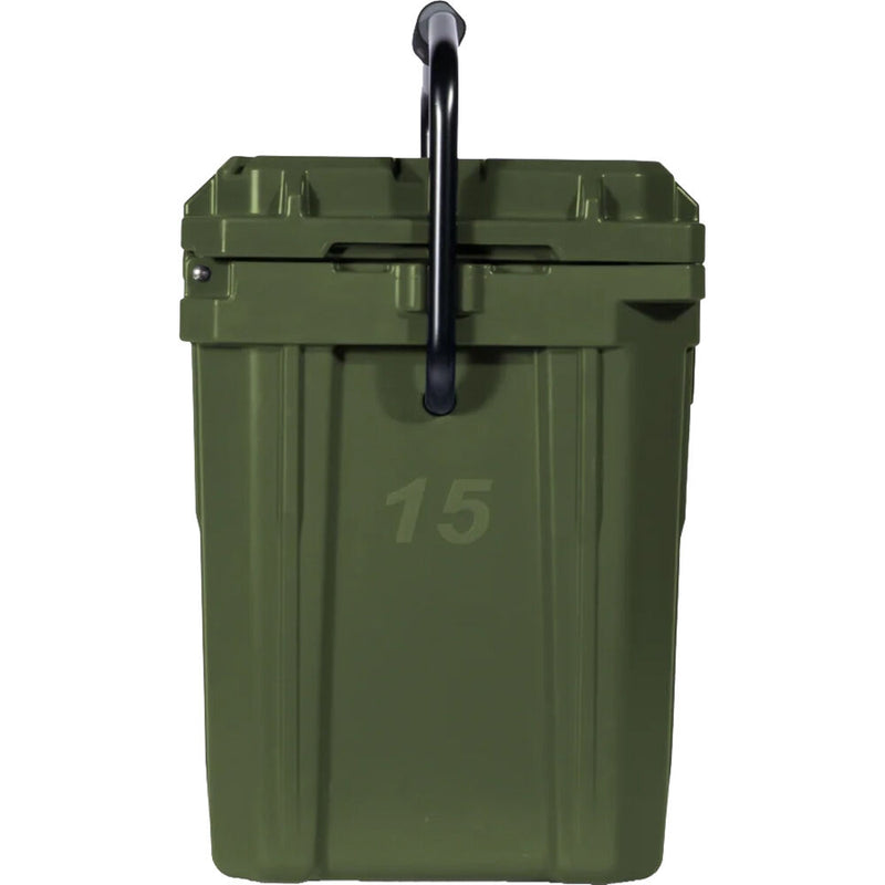 ROAM Adventure Rugged Cooler with Handle (OD Green, 15 Quart)