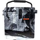 ROAM Adventure Rugged Cooler with Handle (Black & White Marble, 15 Quart)