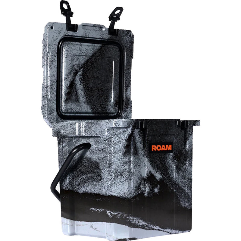 ROAM Adventure Rugged Tall Boy Cooler (Black & White Marble, 20 Quart)