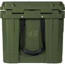 ROAM Adventure End-Opening Rugged Cooler (OD Green, 45 Quart)