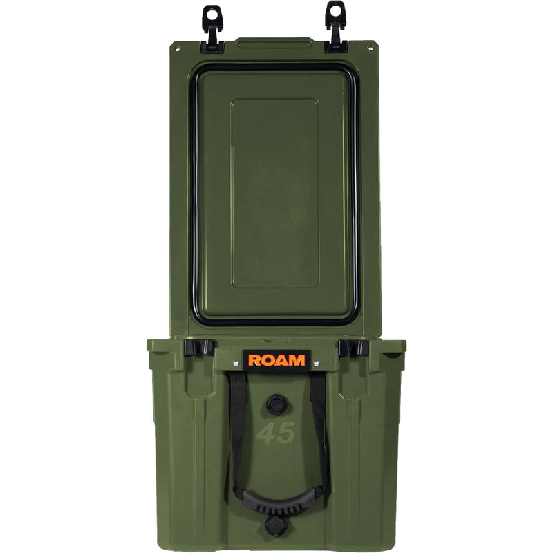 ROAM Adventure End-Opening Rugged Cooler (OD Green, 45 Quart)