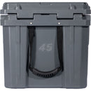 ROAM Adventure End-Opening Rugged Cooler (Slate, 45 Quart)