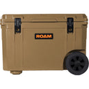 ROAM Adventure Rolling Rugged Cooler (Desert Tan, 55 Quart)