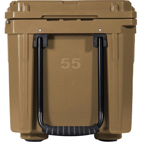 ROAM Adventure Rolling Rugged Cooler (Desert Tan, 55 Quart)