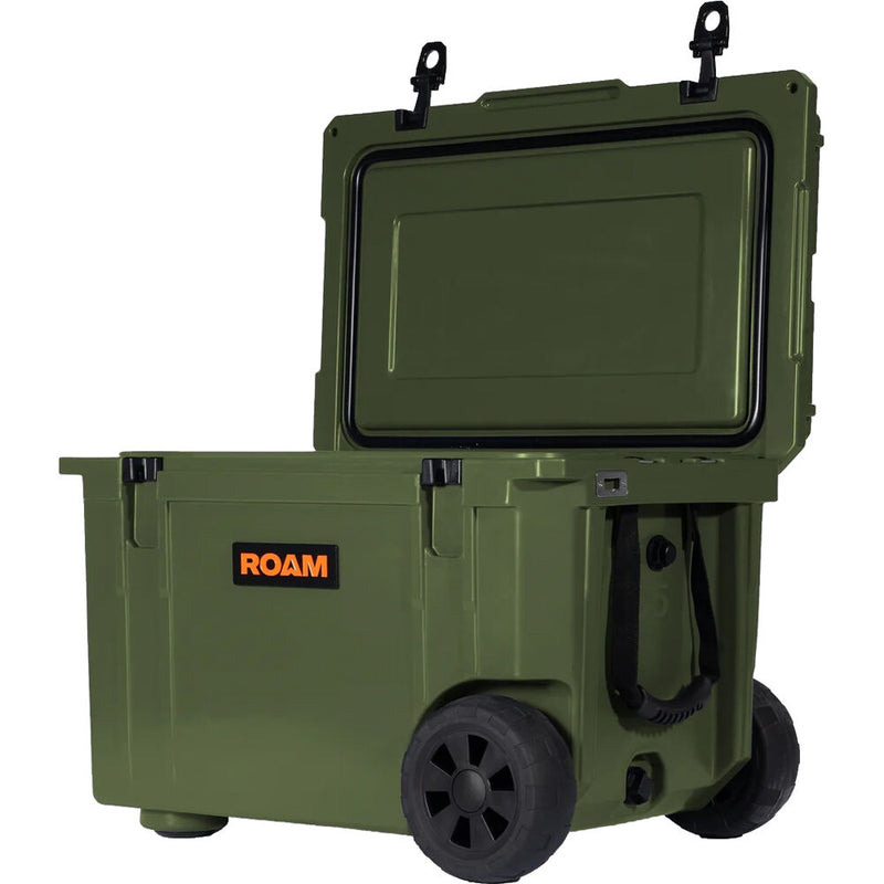 ROAM Adventure Rolling Rugged Cooler (OD Green, 55 Quart)