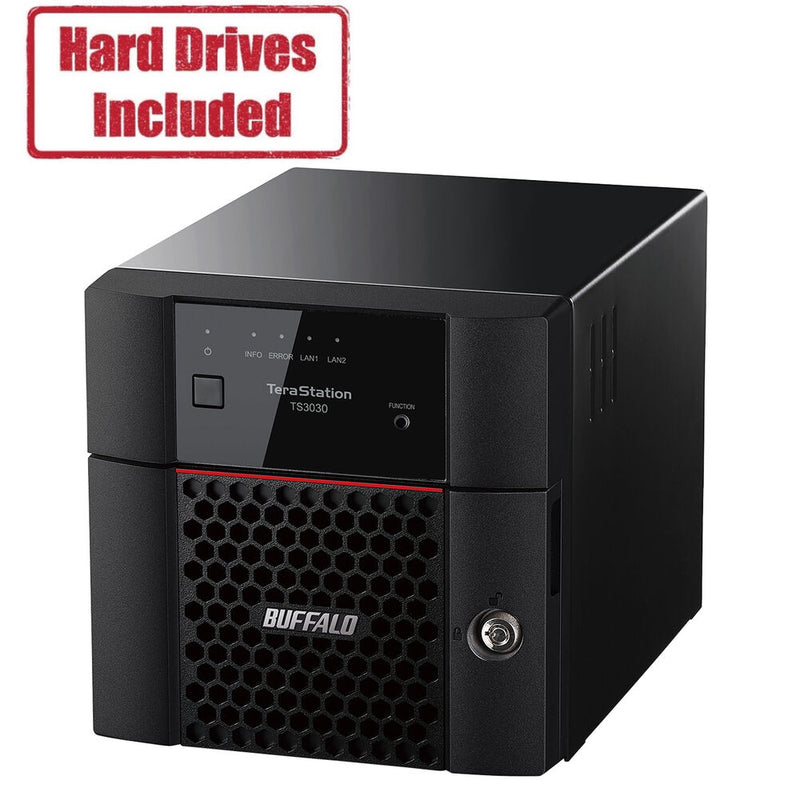 Buffalo TeraStation 3230DN 8TB 2-Bay Desktop NAS Server (2 x 4TB)