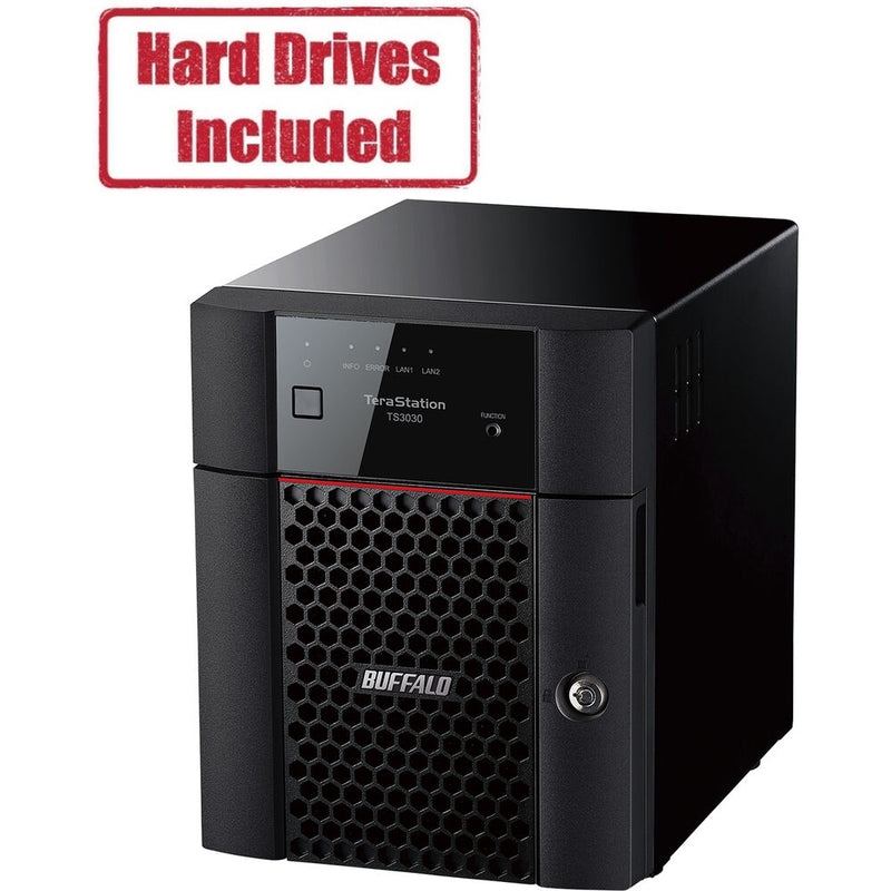 Buffalo TeraStation 3430DN 4TB 4-Bay Desktop NAS Server (2 x 2TB)