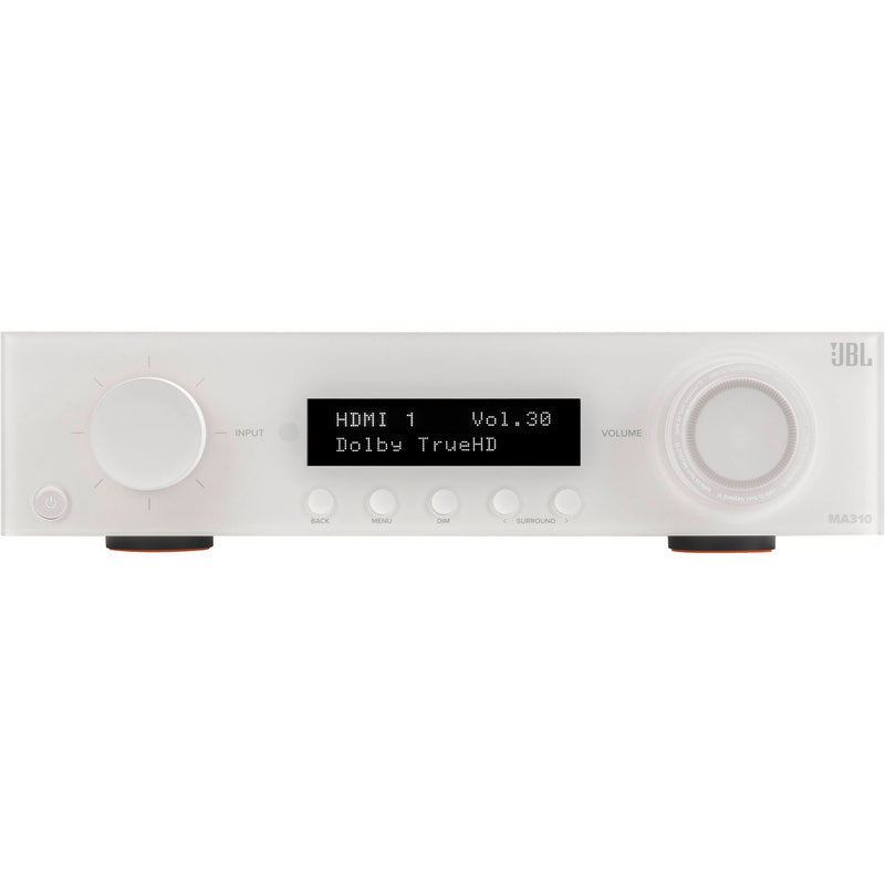 JBL MA310 5.2-Channel A/V Receiver (White)