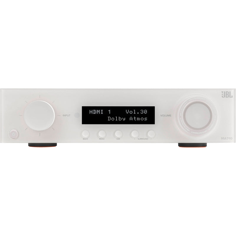 JBL MA710 7.2-Channel Network A/V Receiver (White)