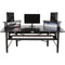 RAB Audio ProRak 88 Audio Desk with Two Rack Bays and Keyboard Tray (Black)