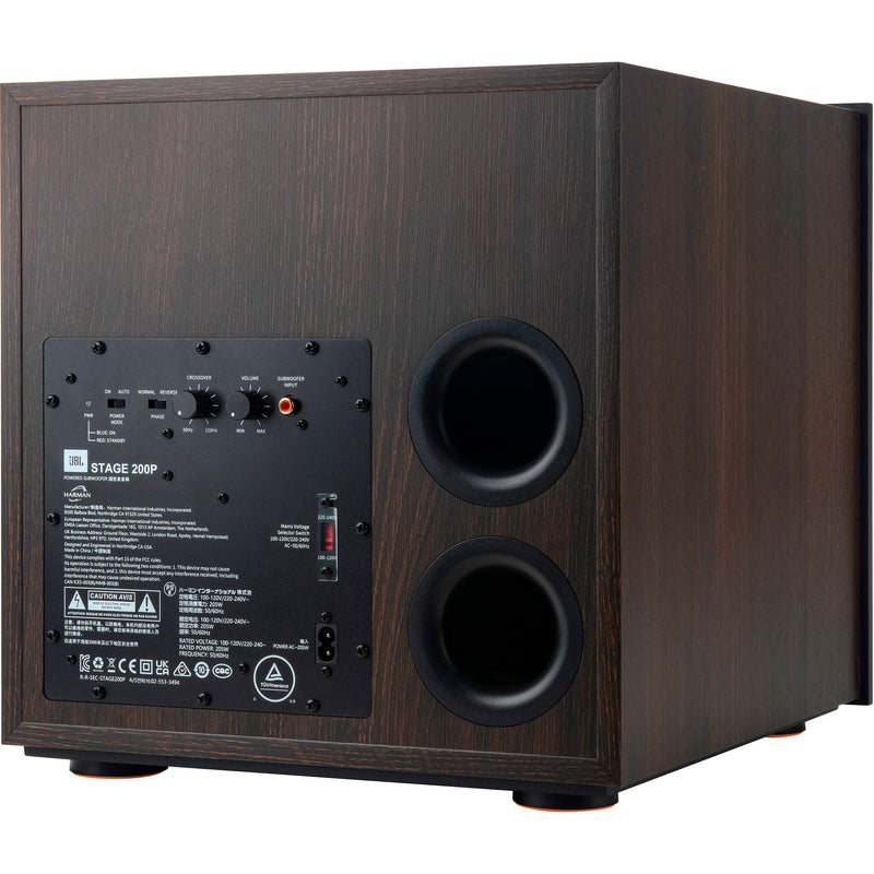 JBL Stage 200P 10" 150W Subwoofer (Espresso)