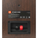 JBL Stage 240B 2-Way Bookshelf Speakers (Espresso, Pair)