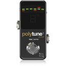 TC Electronic Polytune 3 Noir Polyphonic Tuner Pedal with Buffer