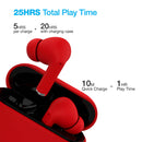 Naztech Xpods Pro True-Wireless Earbuds (Red)