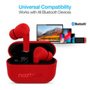 Naztech Xpods Pro True-Wireless Earbuds (Red)