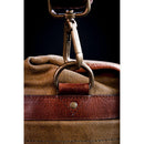 Bronkey Roma Waxed Canvas Messenger Bag (Olive Green)