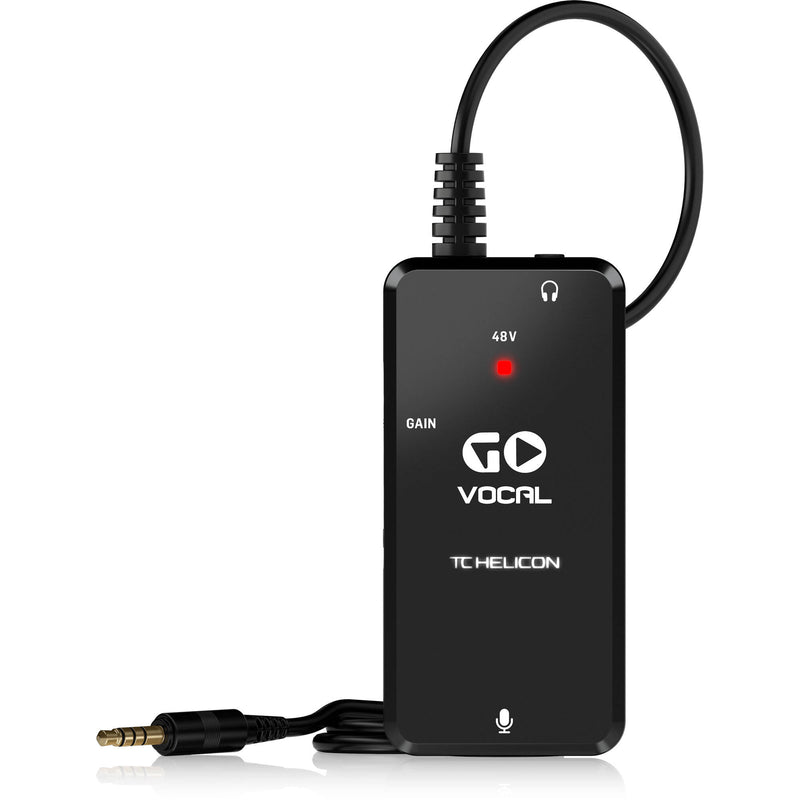 TC-Helicon Go Vocal Microphone Preamp for Mobile Devices