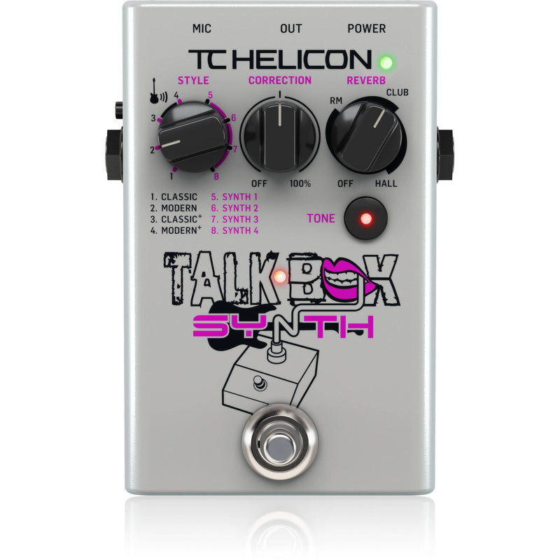 TC-Helicon Talkbox Synth Vocoder Pedal