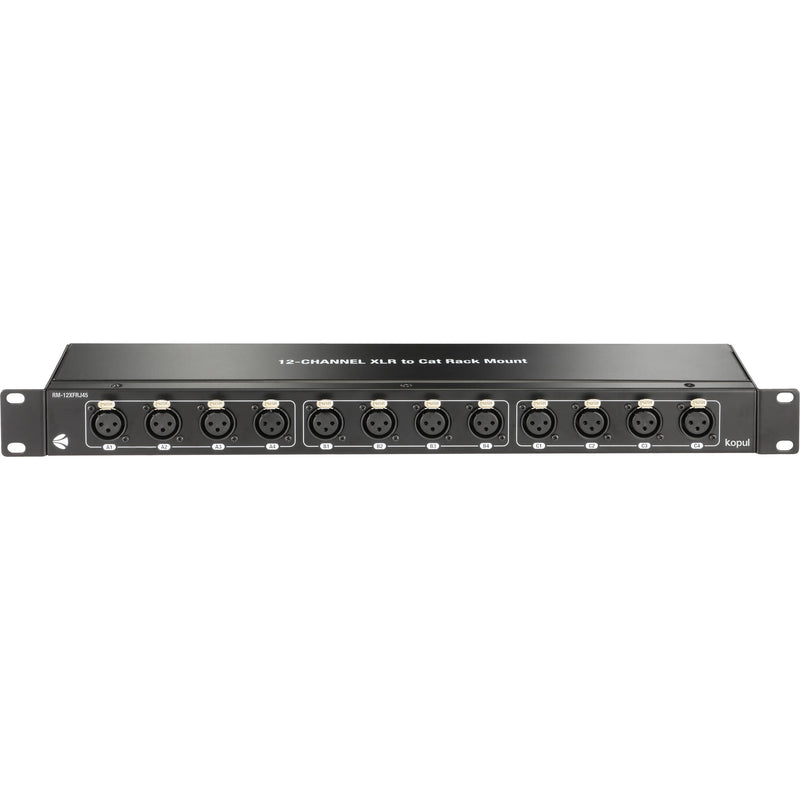 Kopul RM-12XFRJ45 12-Channel XLR-Female Network Extender