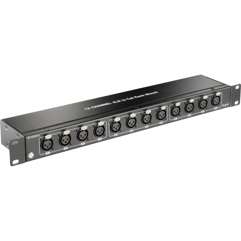 Kopul RM-12XFRJ45 12-Channel XLR-Female Network Extender