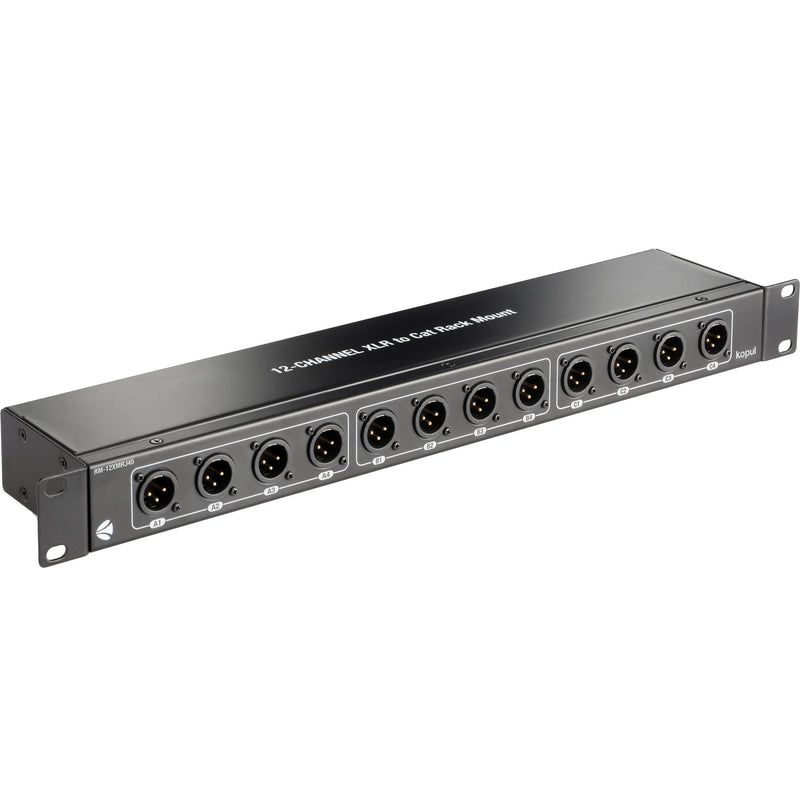 Kopul RM-12XMRJ45 12-Channel XLR-Male Network Extender