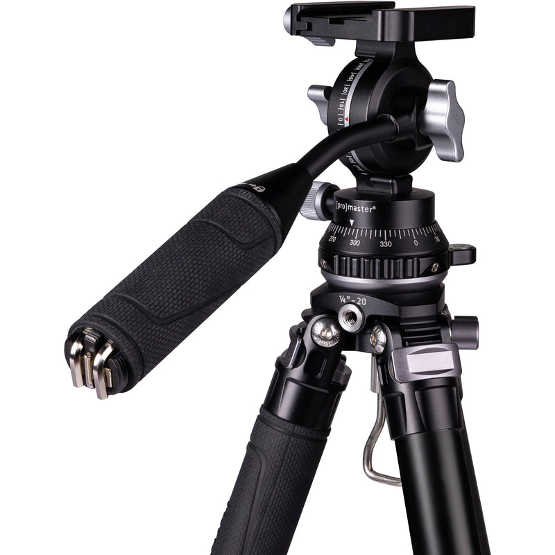 ProMaster Key Grip Aluminum Video Tripod with Pan/Tilt Head