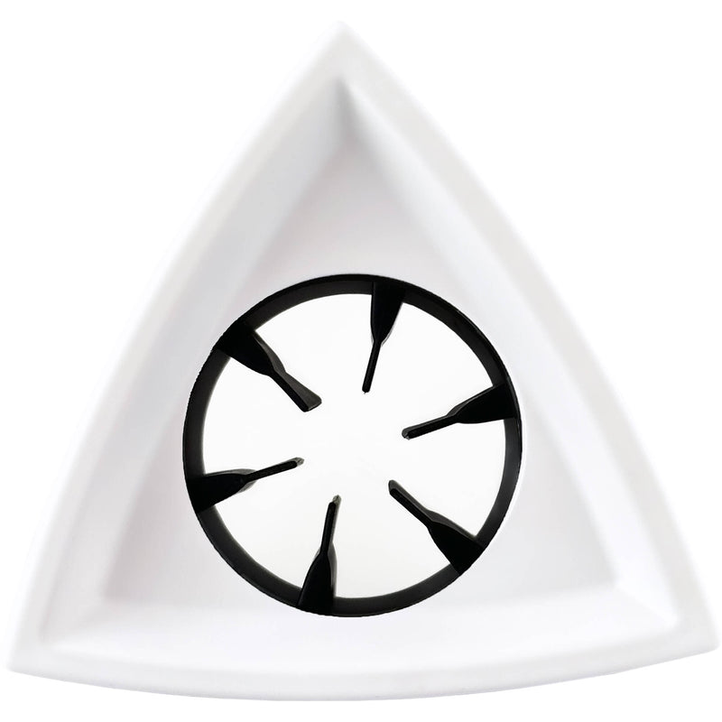 Eastwind Audio Premium Mic Flag (White, Triangle)