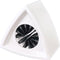 Eastwind Audio Premium Mic Flag (White, Triangle)