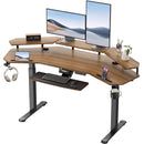 Eureka Aero Pro 72 Standing Desk (Walnut)