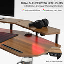 Eureka Aero Pro 72 Standing Desk (Walnut)